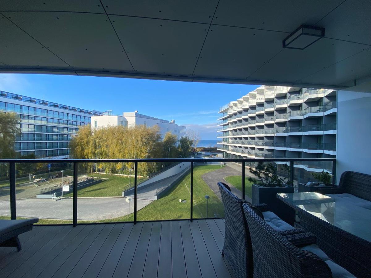 Seaside Park Apartament Z Widokiem Na Morze Kołobrzeg Eksteriør billede