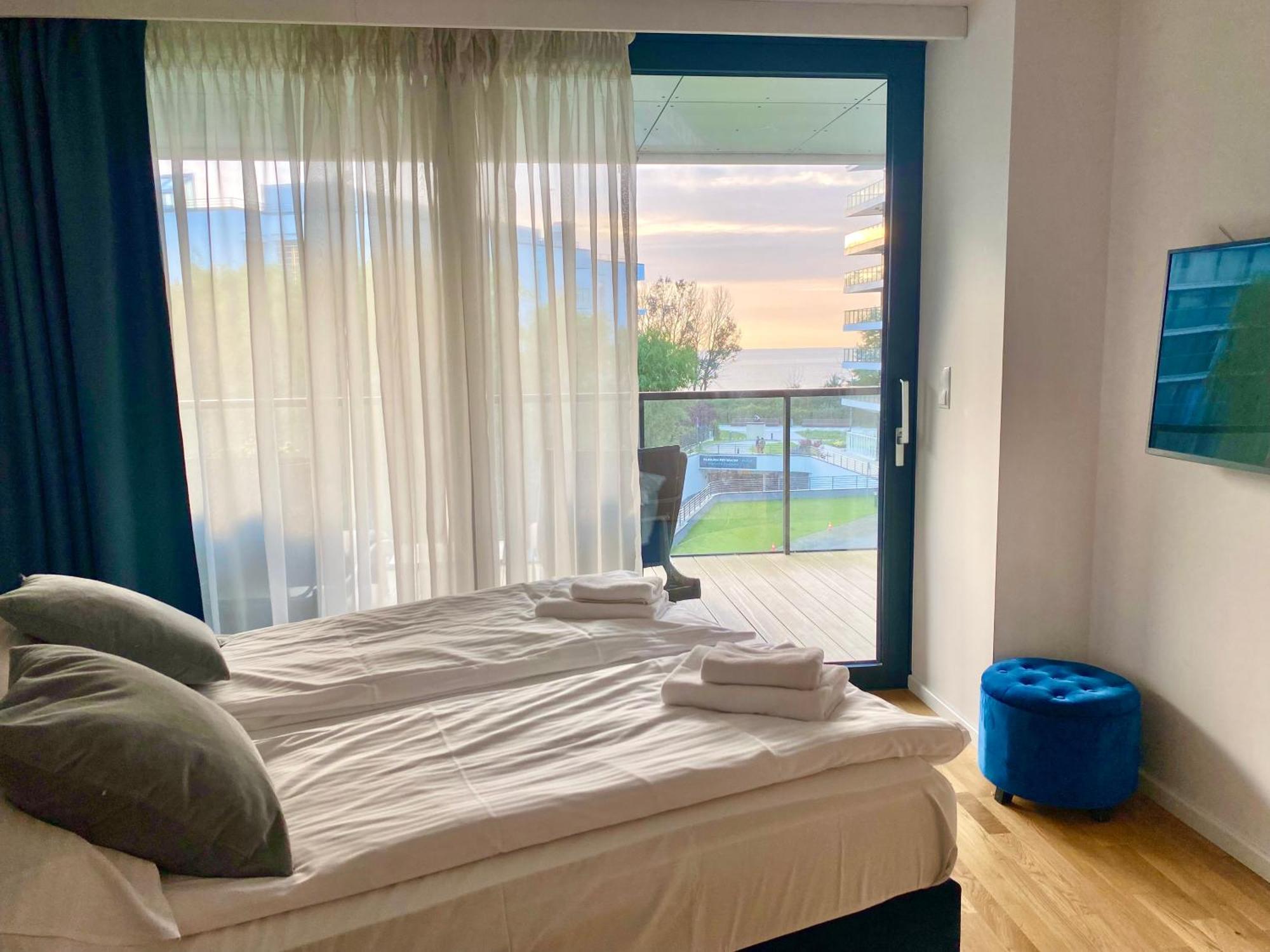 Seaside Park Apartament Z Widokiem Na Morze Kołobrzeg Eksteriør billede